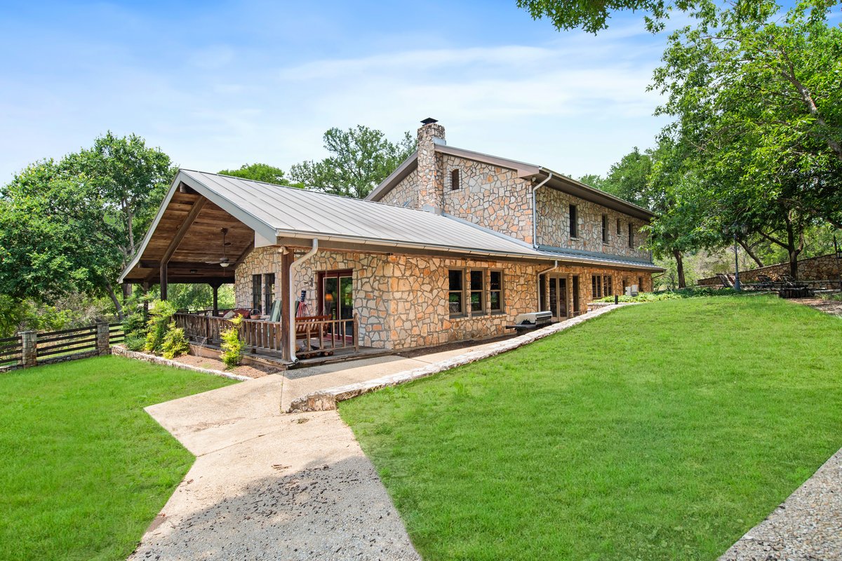 Lodge at Forse Mountain Ranch — stone lodge exterior